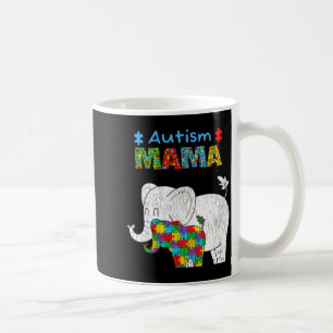 Autismus-Bewusstsein Mama Stolz Autistische Tochte Kaffeetasse