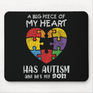 Autismus Bewusstsein Mama Vater Eltern Autistische Mousepad