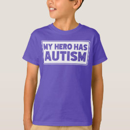 Autismus Bewusstsein, mein Held hat Autismus, Auti T-Shirt