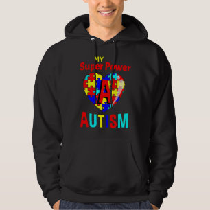 Autismus Bewusstsein mein Super-Power Autismus Hoodie