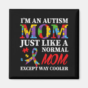 Autismus-Bewusstsein Mom autistischer Sohn Tochter Magnet