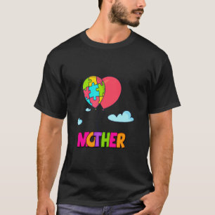 Autismus-Bewusstsein Mutter eines Kriegers Au Some T-Shirt