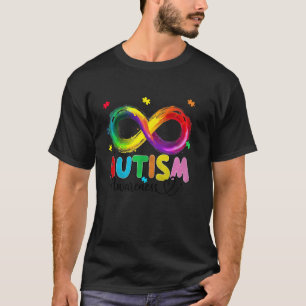 Autismus-Bewusstsein Neurodiversitäts-Infinitätssy T-Shirt