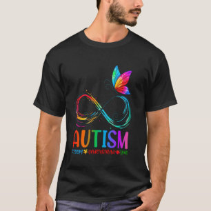Autismus Bewusstsein Neuroversität Unendlichkeitss T-Shirt
