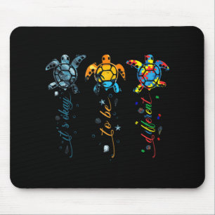 Autismus Bewusstsein Niedlich Schildkrötentier Es Mousepad