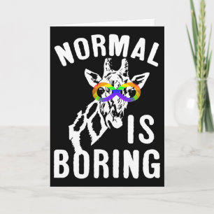 Autismus-Bewusstsein Normal Ist Langweilig Unendli Karte