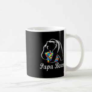 Autismus Bewusstsein Papa Bär Unterstützung Autist Kaffeetasse