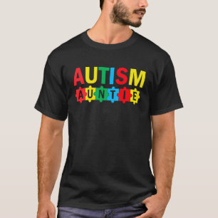 Autismus-Bewusstsein-Puzzle-Band Stolz Autismus-Ta T-Shirt