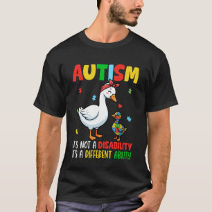 Autismus-Bewusstsein Puzzle Mother Goose Andere Fä T-Shirt