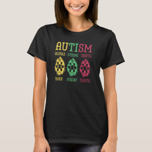 Autismus-Bewusstsein Puzzle Periodensystem Element T-Shirt