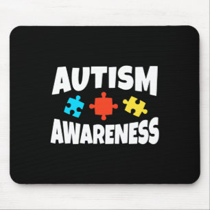 Autismus Bewusstsein Puzzle Piece Autistische Unte Mousepad