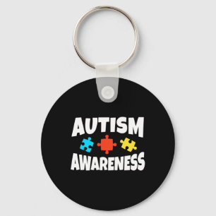 Autismus Bewusstsein Puzzle Piece Autistische Unte Schlüsselanhänger