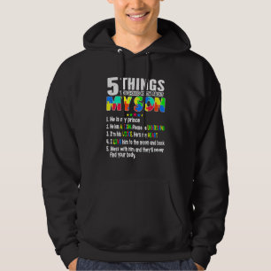 Autismus Bewusstsein Puzzle Unterstützung Autismus Hoodie