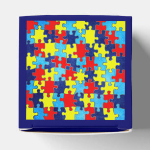 Autismus Bewusstsein-Puzzlespiel durch Shirley Geschenkschachtel