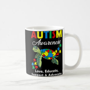 Autismus Bewusstsein Schildkröten Puzzle Mama Unte Kaffeetasse