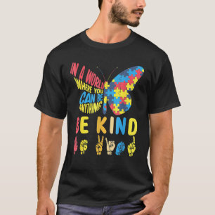 Autismus Bewusstsein sein sein Kind Rätsel Gebärde T-Shirt