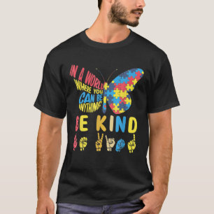 Autismus Bewusstsein sein sein Kind Rätsel Gebärde T-Shirt