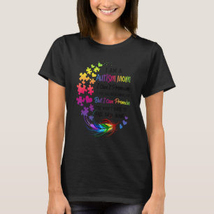 Autismus-Bewusstsein Starke Mutter Afro Mutter T-Shirt