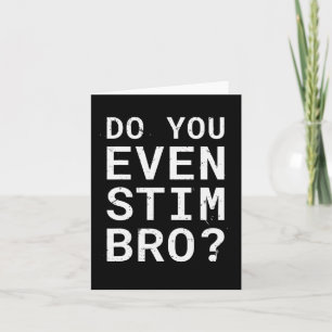 Autismus Bewusstsein, stim Bro Karte