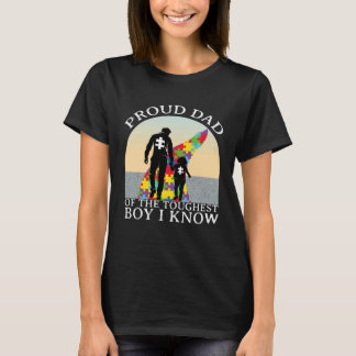 Autismus-Bewusstsein Stolz auf den härtesten Jung T-Shirt
