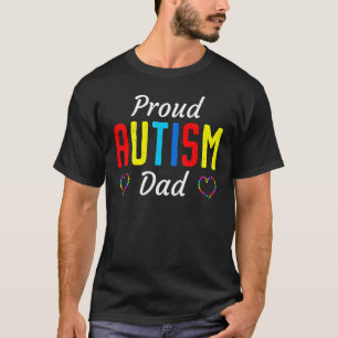 Autismus-Bewusstsein Stolz Autistischer Vater Cute T-Shirt