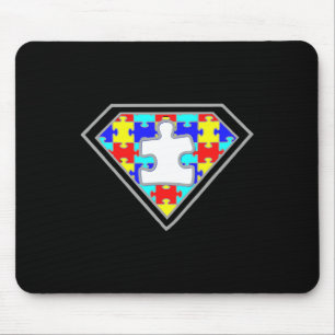 Autismus Bewusstsein Superheran Autismus Geschenke Mousepad
