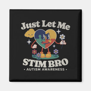 Autismus Bewusstsein Supportive Stimming Niedlich  Magnet