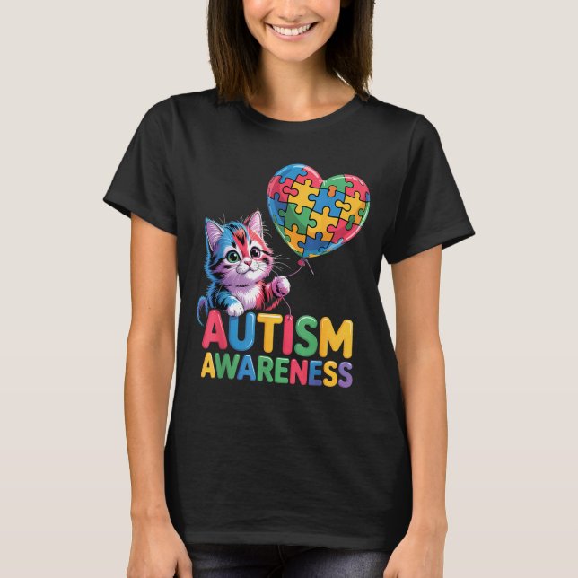 Autismus-Bewusstsein T-Shirt (Vorderseite)