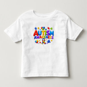 Autismus-Bewusstsein T-Shirt für Kleinkinder