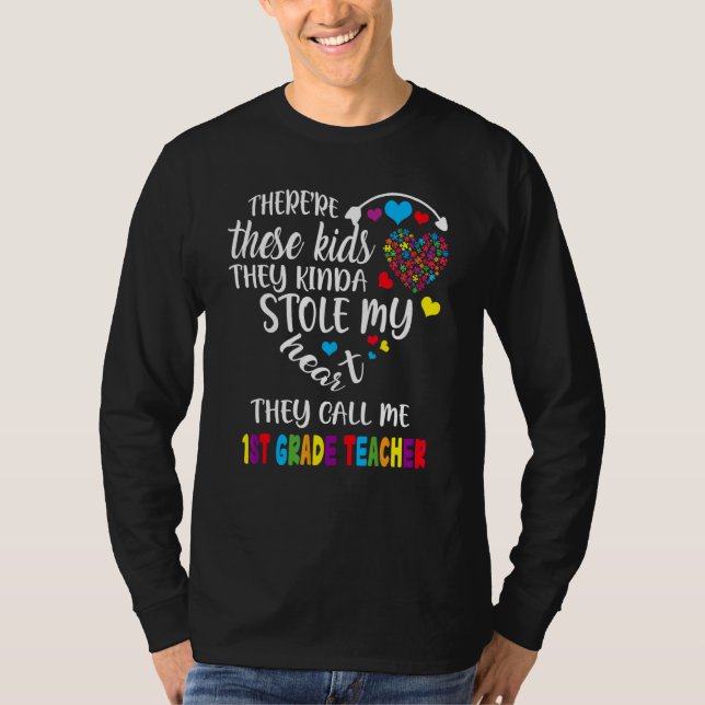 Autismus Bewusstsein Thereu2019re Kinder, die sie  T-Shirt (Vorderseite)
