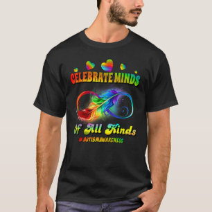 Autismus-Bewusstsein-Unendlichkeitssymbol Feiern S T-Shirt