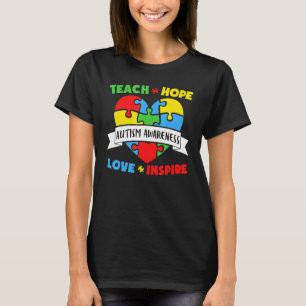 Autismus-Bewusstsein Unterstützen Autismus-Kinder T-Shirt