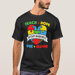 Autismus-Bewusstsein Unterstützen Autismus-Kinder T-Shirt