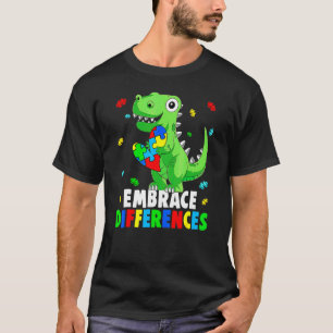 Autismus-Bewusstsein Unterstützung Akzeptiert Unte T-Shirt