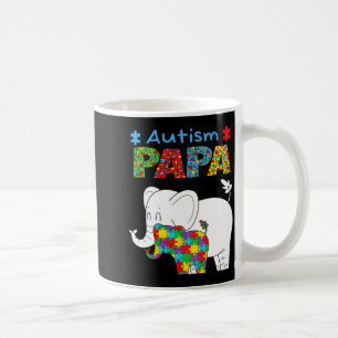 Autismus-Bewusstsein Vater Autistisches Kind Bewus Kaffeetasse