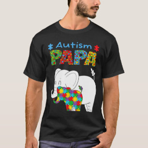 Autismus-Bewusstsein Vater Autistisches Kind Bewus T-Shirt