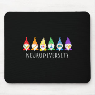 Autismus Bewusstsein wird Neurovielfalt Geschenke Mousepad