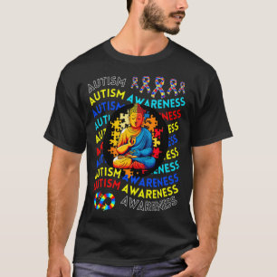 Autismus-Bewusstsein Zen-Dekor Für Lehrer Autismus T-Shirt