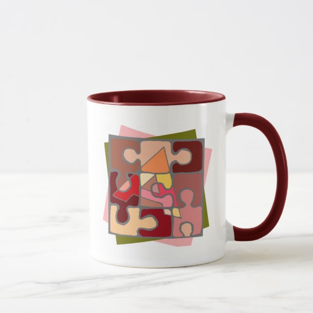 Autismus-Bewusstseins-Kaffee-Tasse Tasse (Rechts)