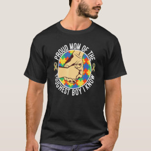 Autismus-Bewusstseins-Mama Für Sohn Jungen Lustige T-Shirt