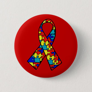 Autismus-Bewusstseins-Puzzle-Band-Produkte Button