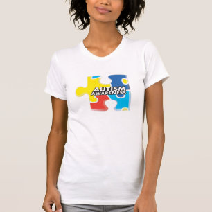 Autismus-Bewusstseins-Puzzlespiel-Stück-T - Shirt