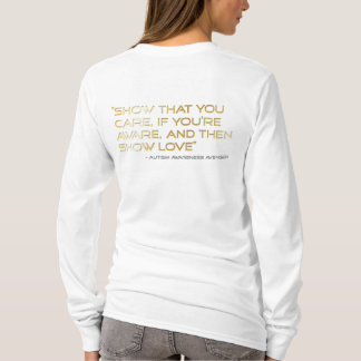 Autismus-Bewusstseins-Rächer Logo_Show Liebe T-Shirt