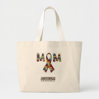 Autismus-Bewusstseins-Tasche Jumbo Stoffbeutel
