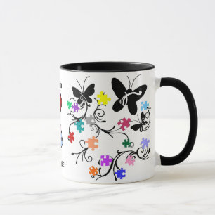 Autismus-Bewusstseins-Tasse Tasse