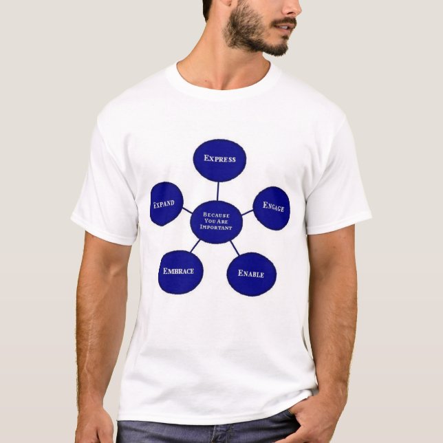 Autismus-Bewusstseins-Team-Shirt T-Shirt (Vorderseite)