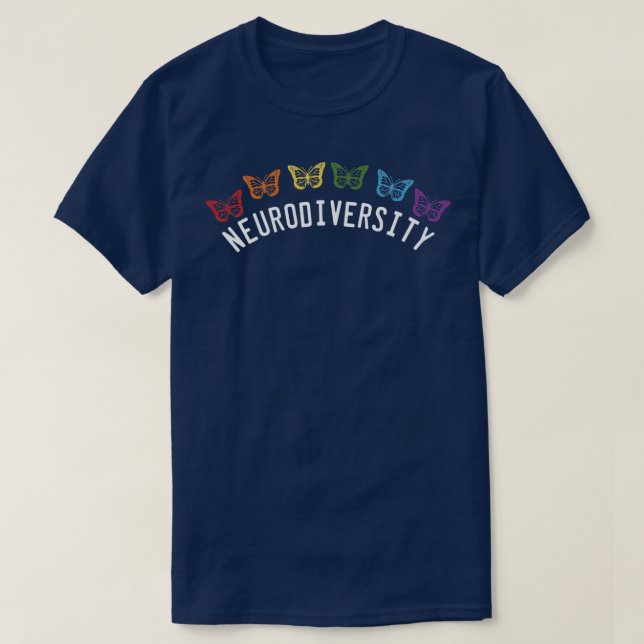 Autismus Bewusstseinsbildung Dyspraxie T-Shirt (Design vorne)