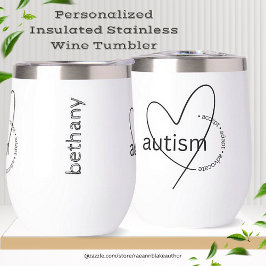 Autismus Bewusstseinsbildung insulted Stainless Wi