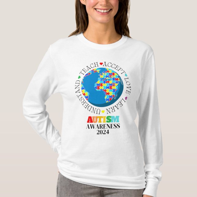 Autismus Bewusstseinsbildung Liebe Verständnis T - T-Shirt (Vorderseite)