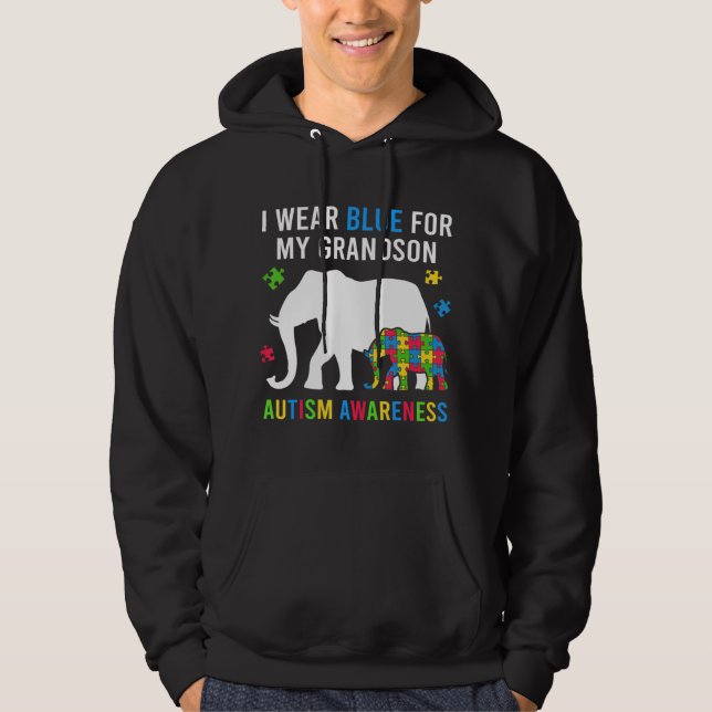 Autismus Bewusstseinsbildung Shirts für alte Männe (Vorderseite)